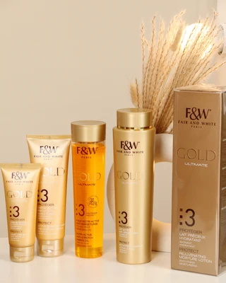 Fair & White Gold range with Argan oil